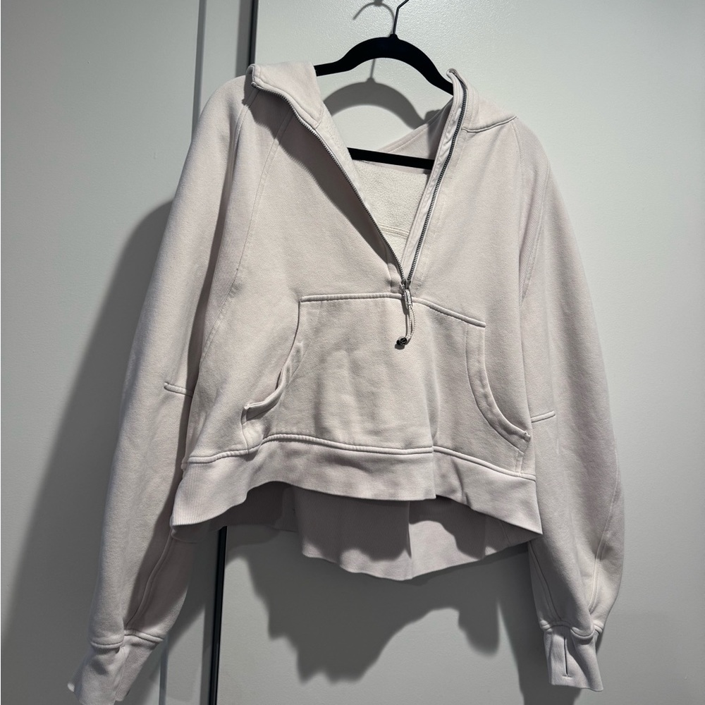 Lululemon scuba oversized half zip hoodie